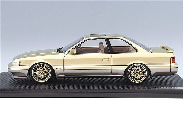 Ignition Model IG3816 1/18 Nissan Leopard Ultima F31 Gold/Silver Resin