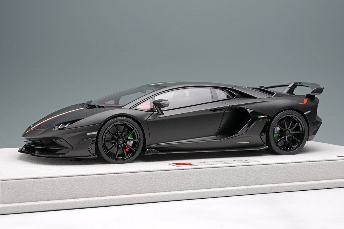 EIDOLON EML026H 1/18 Lamborghini Aventador SVJ 2018 Matte Dark Gray Resin