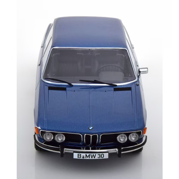 KK scale KKDC180406 1/18 BMW 3.0S E3 2Series 1971 Blue Metallic Die-Cast