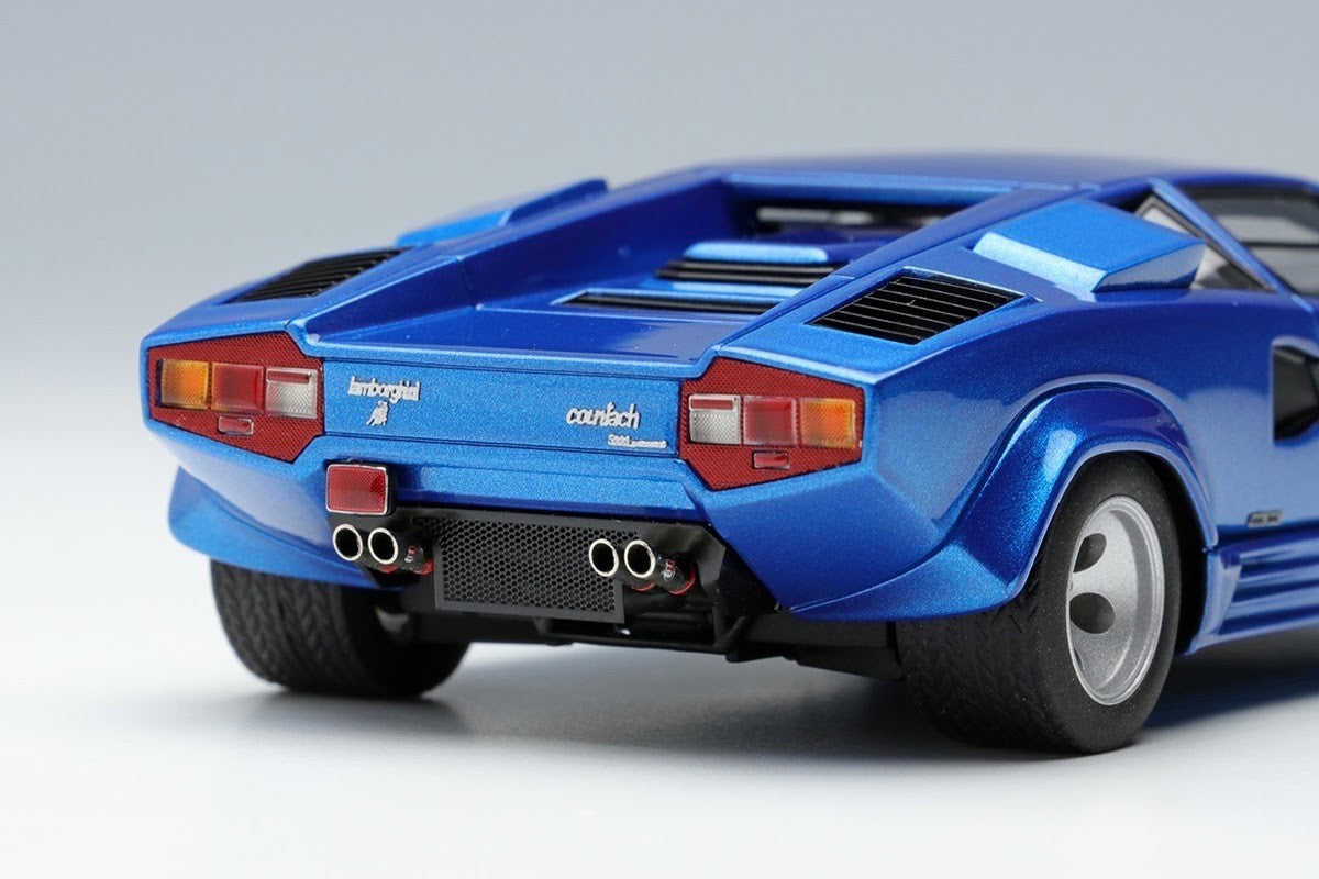 Make Up EIDOLON EM652C 1/43 Lamborghini Countach LP5000 QV Metallic Blue 1988