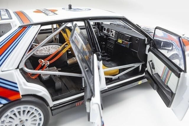 Kyosho KS08960A 1/18 Lancia Delta HF 4WD Monte Carlo Team Lancia Martini 1987 #6
