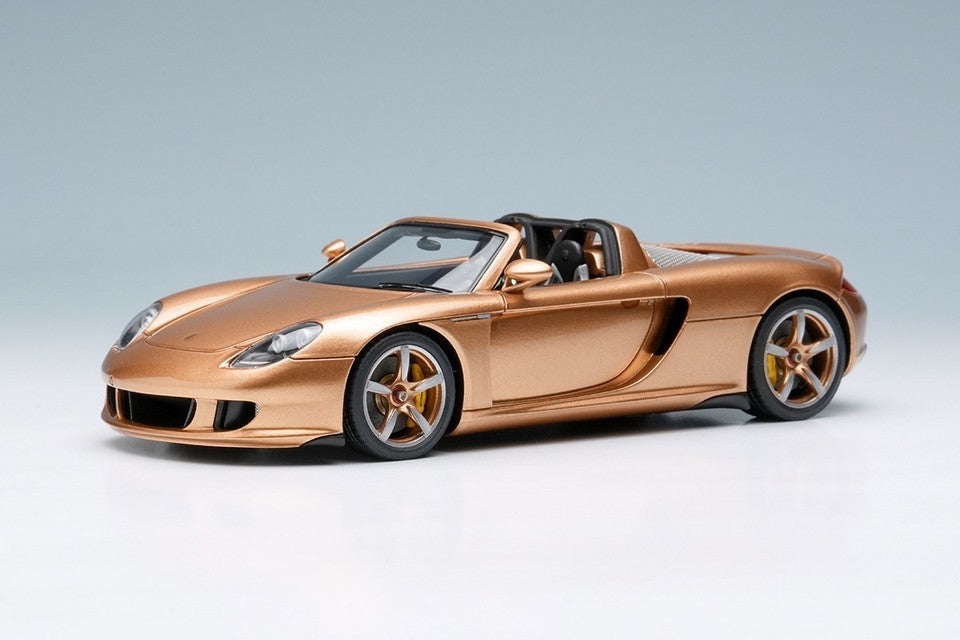 EIDOLON EM566J 1/43 Porsche Carrera GT 2004 Gazelle Metallic Resin Limited 60pcs