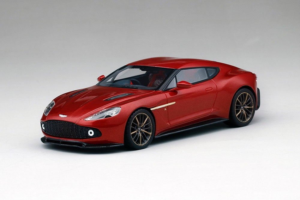 TSM Model TSM430160 1/43 Aston Martin Vanquish Zagato 2016 Lava Red Resin Model