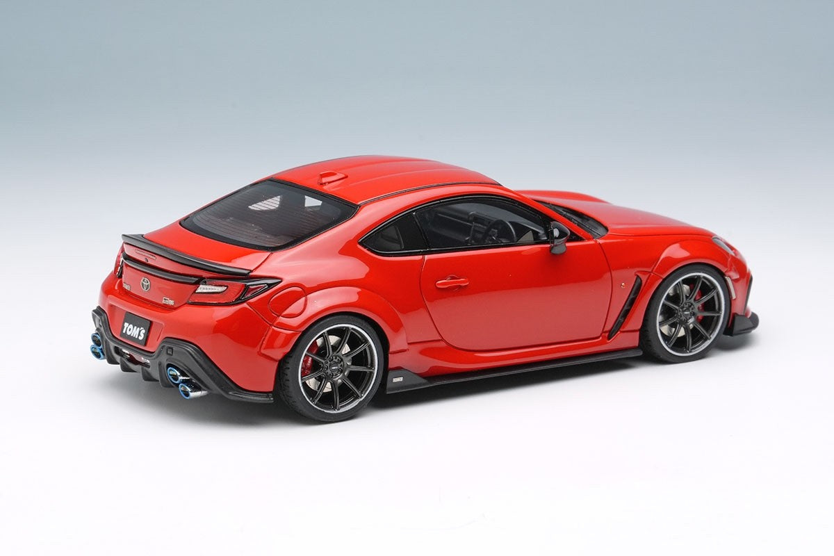 EIDOLON EM725F 1/43 Toyota TOM'S GR86 Wide Body 2022 Spark Red Resin 50pcs