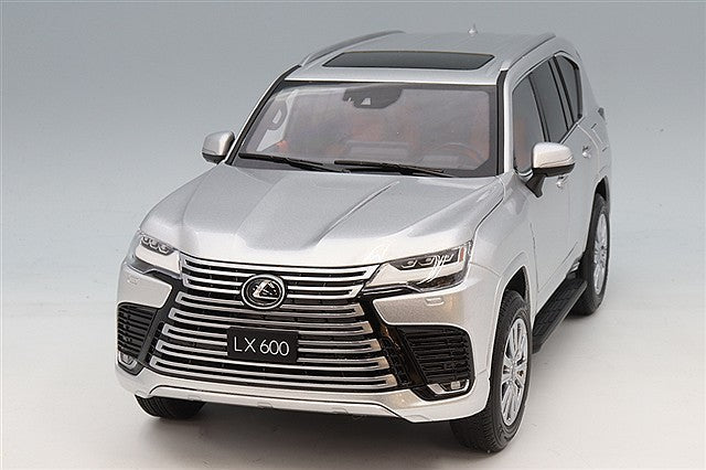LCD Model LCD18021SI 1/18 Lexus LX600 Silver Luxury SUV Diecast