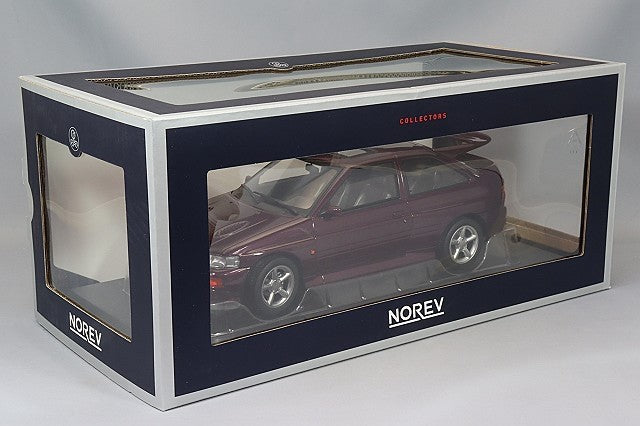 Norev NO182778 1/18 Ford Escort RS Cosworth 1992 Jewel Violet Metallic Diecast