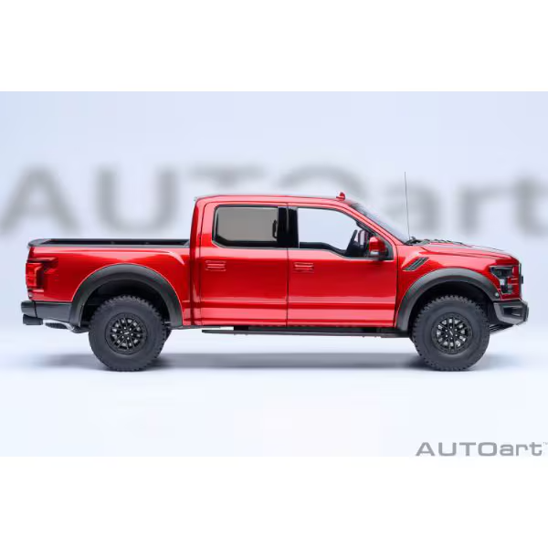 AUTOart 72948 1/18 Ford F-150 Raptor SuperCrew 2019 Red Diecast