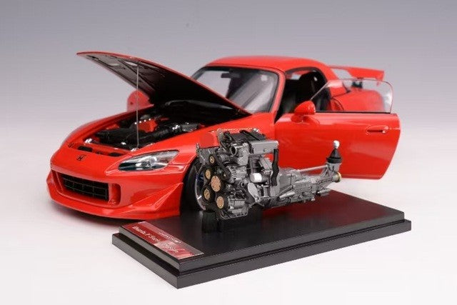 MOTORHELIX FS-M85112 1/18 Honda S2000 Type S 2007 Red