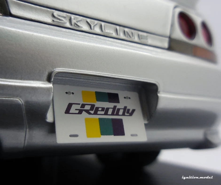 Ignition Model IG3131 1/18 GReddy Nissan GT-R BCNR33 R33 Silver Resin