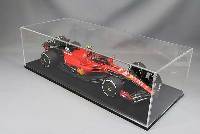 Looksmart LS18F1052 1/18 Ferrari SF-23 F1 Bahrain GP 2023 4th #55 Sainz