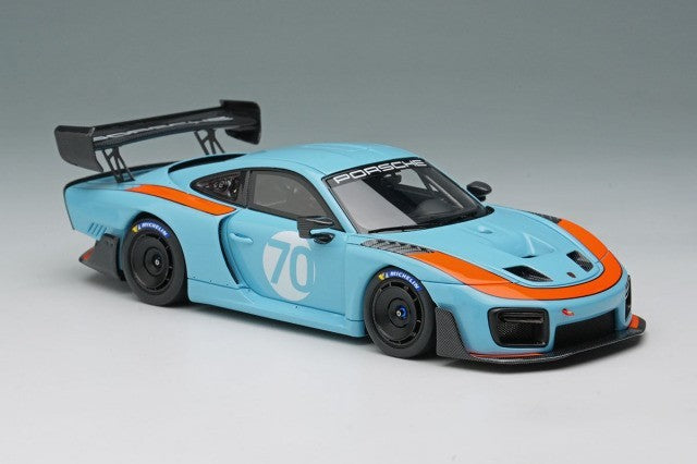 EIDOLON EM726B 1/43 Porsche 935/19 2019 Gulf Blue / Orange Stripe