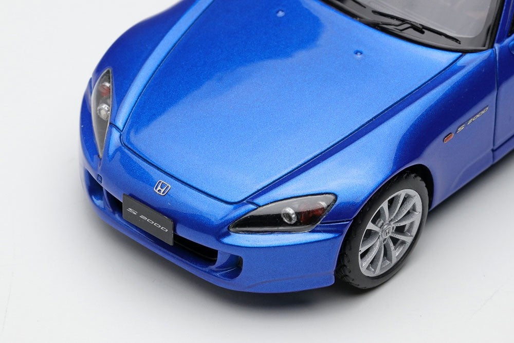 Make Up EIDOLON EM677A 1/43 Honda S2000 AP2 2005 Bermuda Blue Pearl Resin