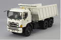 Kyosho HINO-700ZS 1/43 Hino Motors 700ZS 6x4 Dump Truck White Diecast