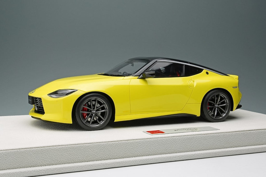 EIDOLON EML112E 1/18 Nissan Fairlady Z Version ST 2023 Ikazuchi Yellow