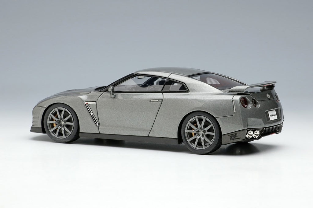 Make Up EIDOLON EM414E 1/43 Nissan GT-R R35 Dark Metal Gray Metallic 2014