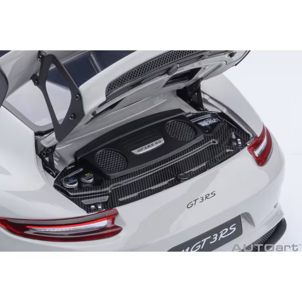 AUTOart 78180 1/18 Porsche 911 991.2 GT3 RS Light Grey Diecast