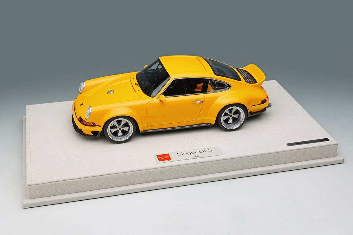 EIDOLON EML018T 1/18 Singer Porsche 911 DLS Speed Yellow Limited 80pcs