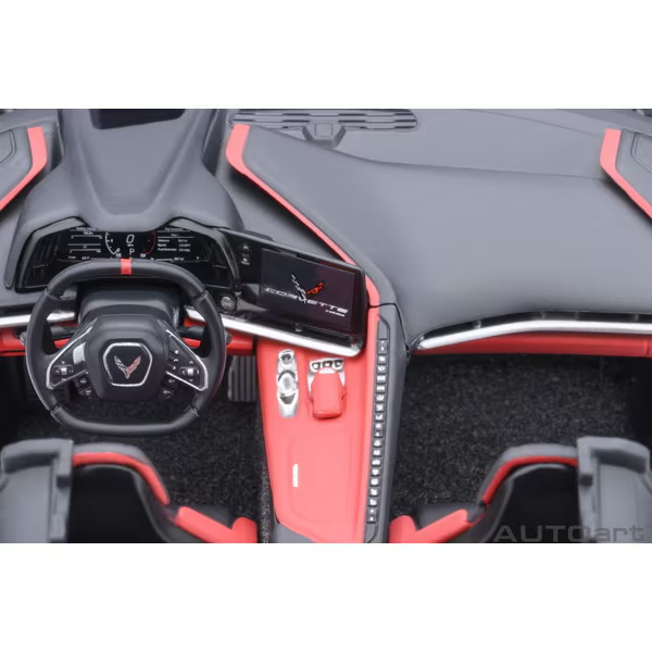 AUTOart 71280 1/18 Chevrolet Corvette C8 Stingray Z51 Black New