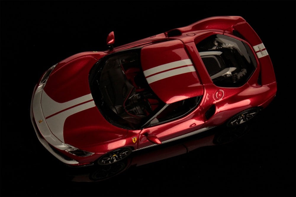 Looksmart LS533F 1/43 Ferrari 296 GTB 2022 Rosso Imola Assetto Fiorano Resin