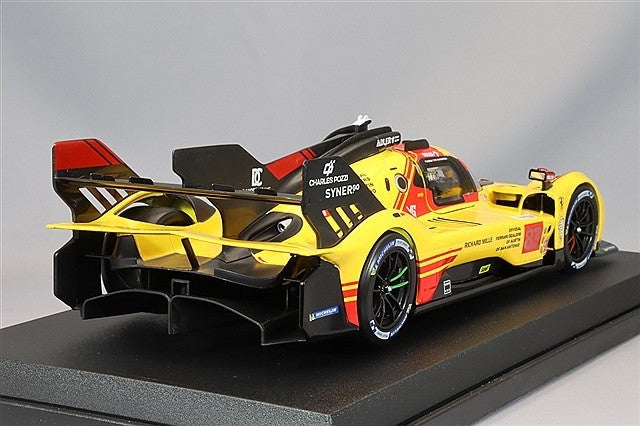 Bburago K18-16304Y 1/18 Ferrari 499P #83 AF Corse Le Mans 2024 Yellow Diecast