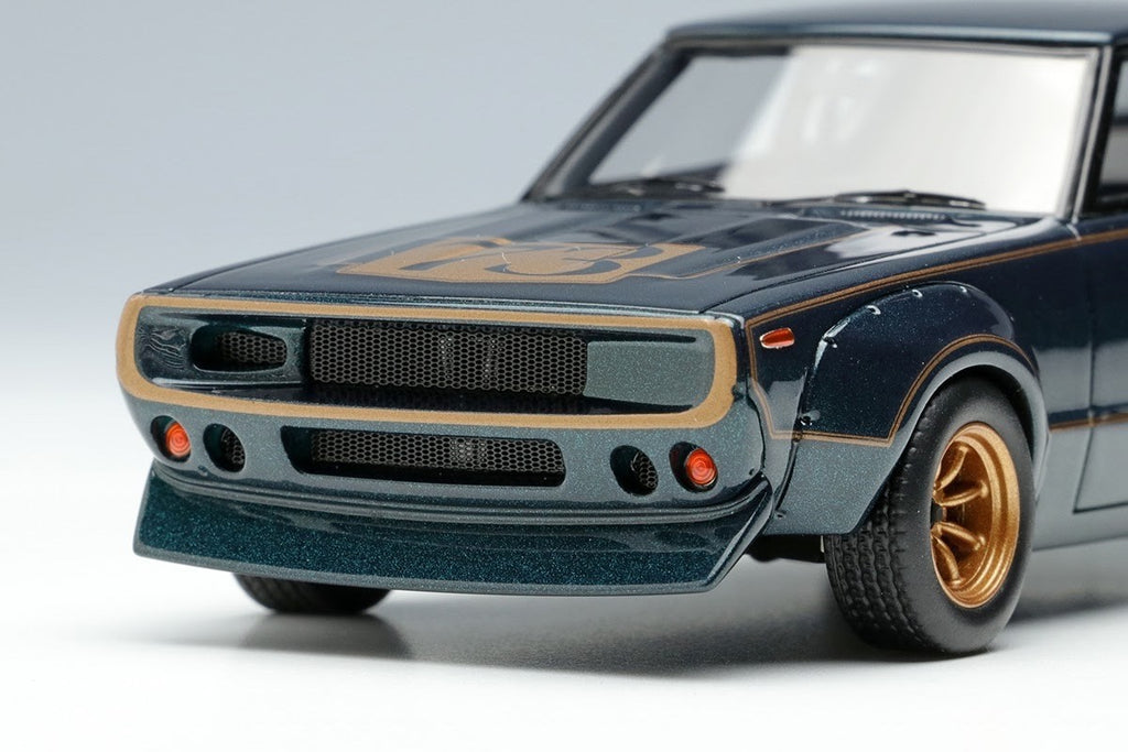Make Up VISION VM272 1/43 Nissan Skyline GT-R KPGC10 1972 Tokyo Show Green