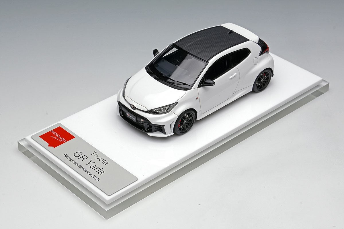 Make Up EIDOLON EM762A 1/43 Toyota GR Yaris RZ High Performance 2024 Super White