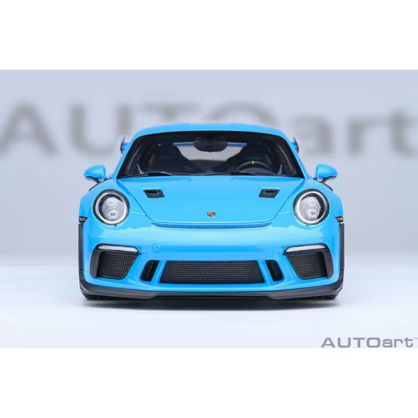 AUTOart 78182 1/18 Porsche 911 991.2 GT3 RS Light Blue Diecast