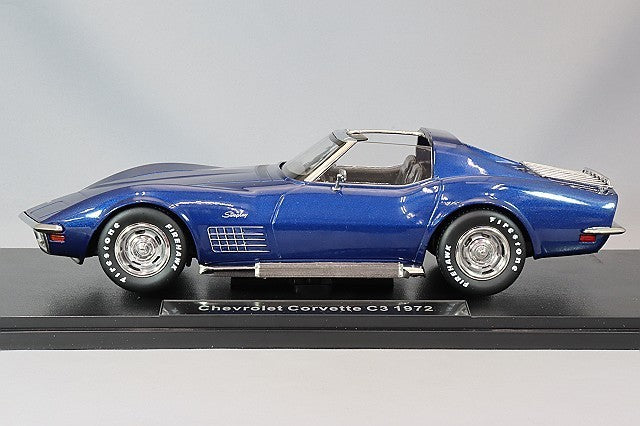 KK Scale KKDC181222 1/18 Chevrolet Corvette C3 1972 Blue Metallic