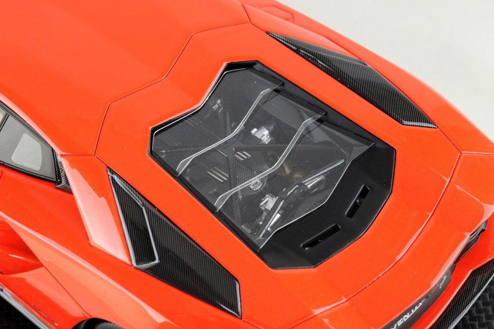 MR Collection LAMBO27C 1/18 Lamborghini Aventador S 2017 Arancio Argos Resin