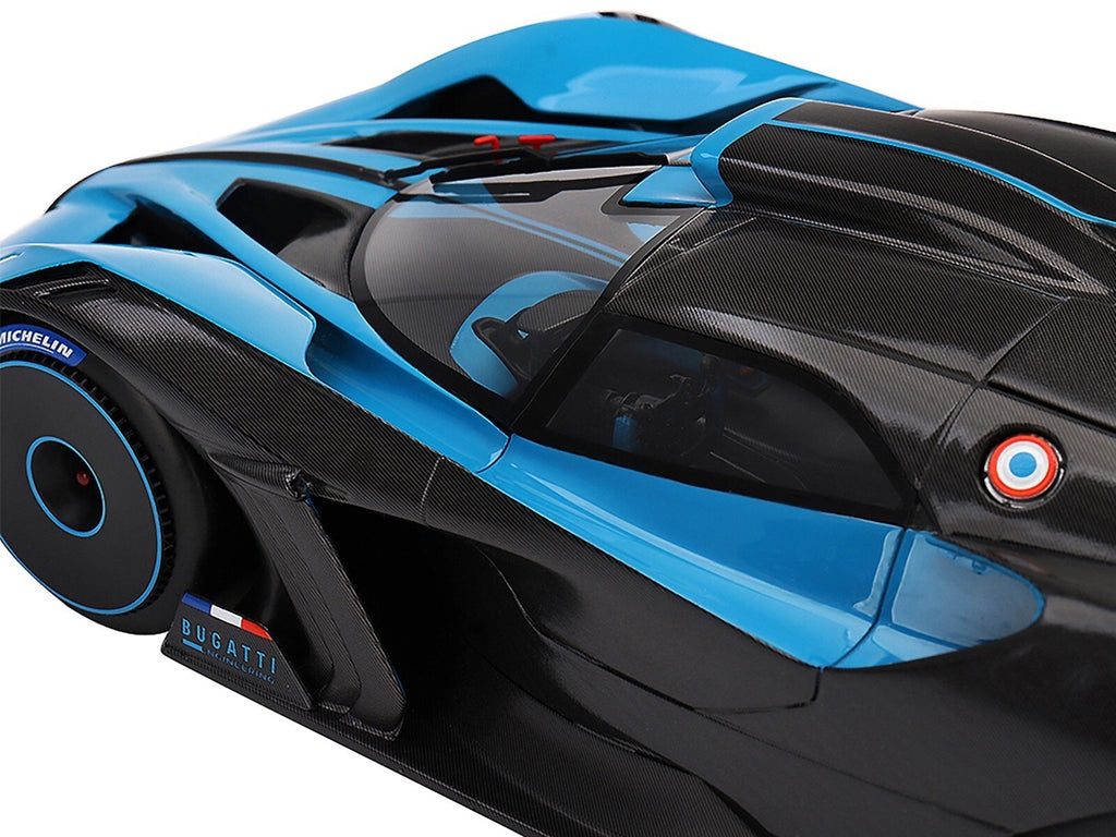 Top Speed TS0434 1/18 Bugatti Bolide Presentation Model Blue Resin Car