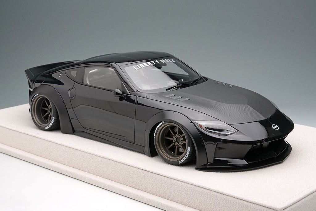 Make Up EIDOLON EML137D 1/18 LB nation Nissan Fairlady Z RZ34 Black Metallic