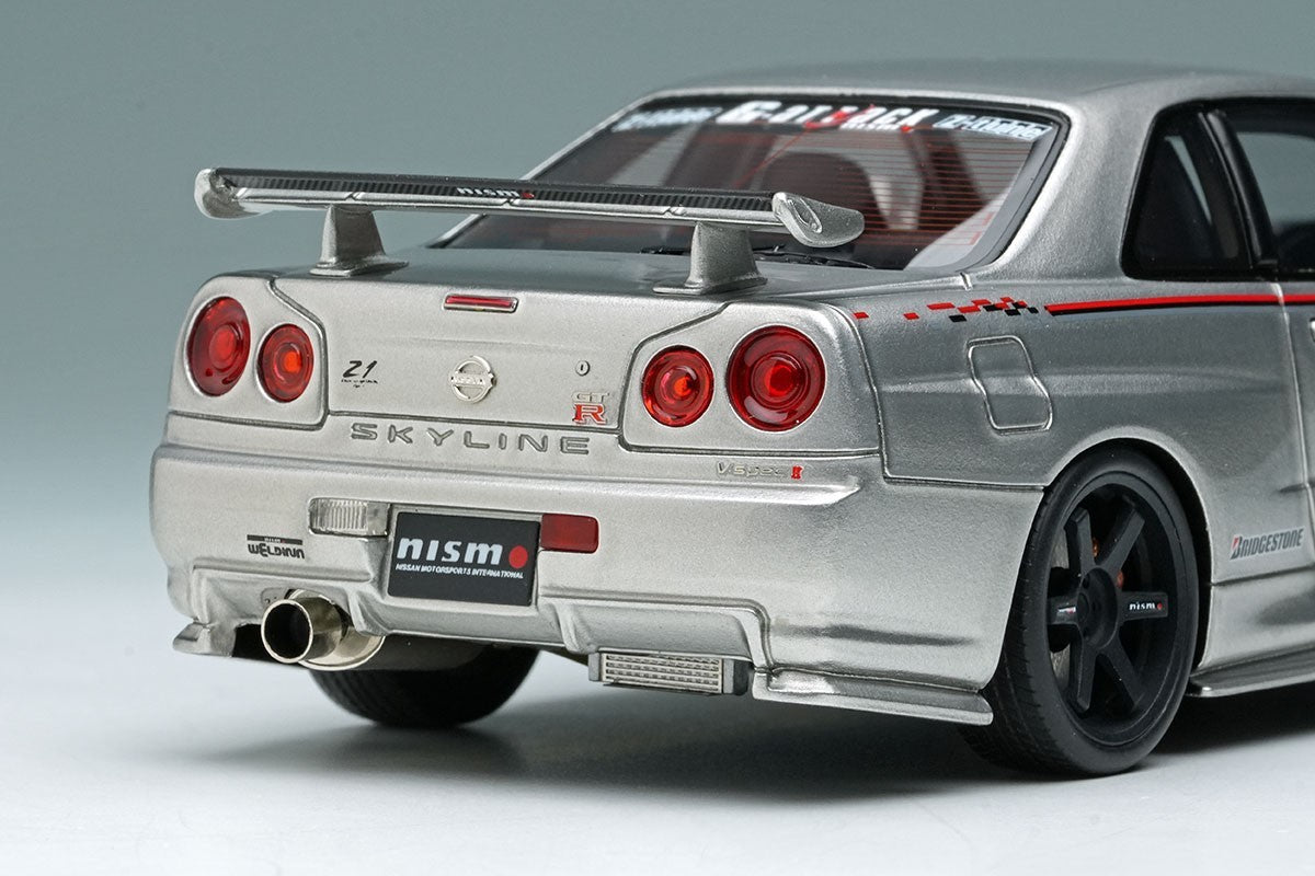 EIDOLON EM792 1/43 NISMO R34 Z-Tune Prototype 2001 Silver Resin