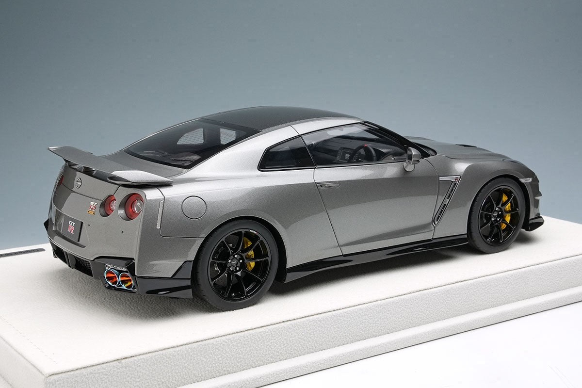 EIDOLON EML084E 1/18 Nissan GT-R NISMO T-spec Track Edition 2024 Dark Metal Gray