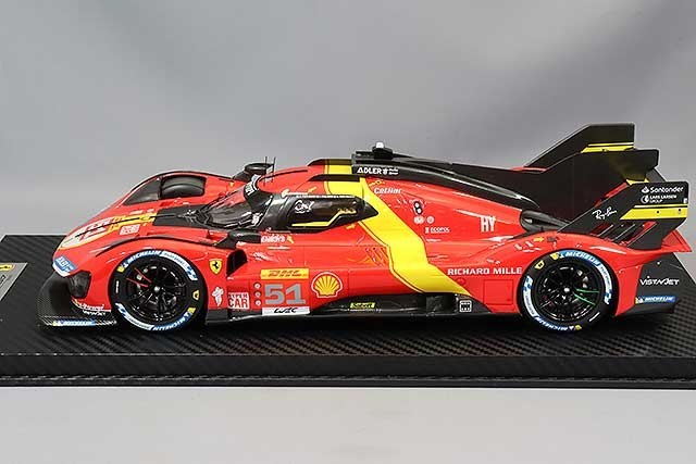 BBR BBR-CS18004 1/18 Ferrari 499P 2023 Spa #51 Resin