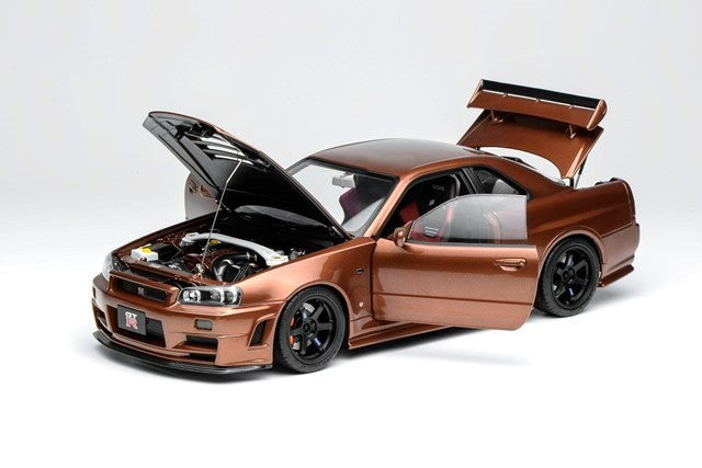 MOTORHELIX FS-M83414 1/18 Nissan Skyline GT-R R34 Bronze
