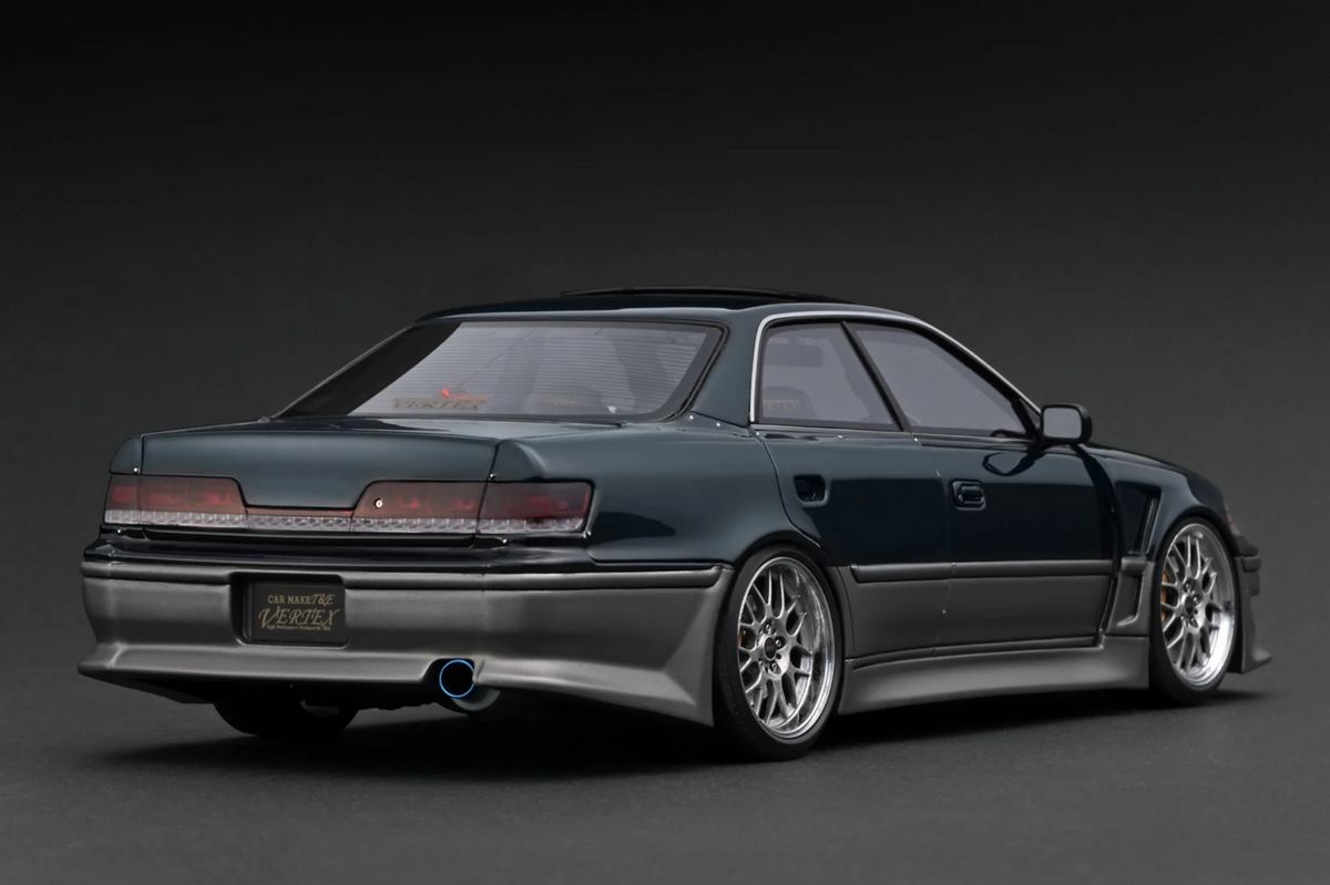 Ignition Model IG3582 1/18 VERTEX Toyota Mark II JZX100 Dark Green Resin