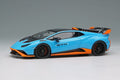 Make Up EIDOLON EM737A 1/43 Lamborghini Huracan STO 2021 Blue/Orange Resin