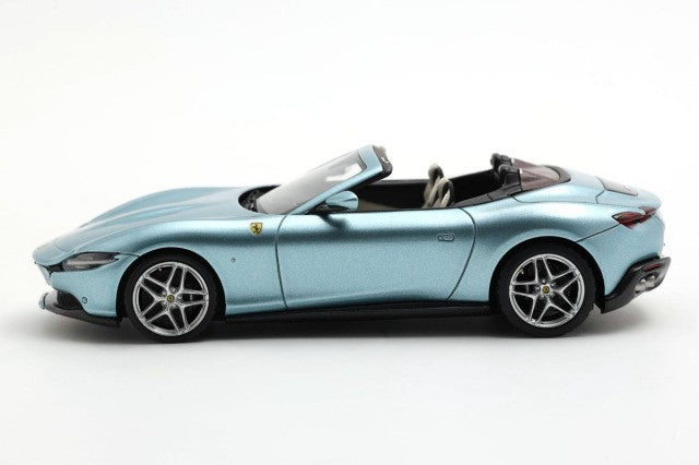 BBR BBRC282A 1/43 Ferrari Roma Spider Metallic Celeste Trevi LE 200pcs