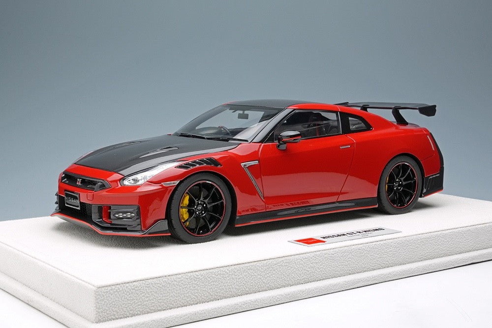 Make Up EIDOLON EML085E 1/18 NISSAN GT-R NISMO Special edition 2024 Vibrant Red