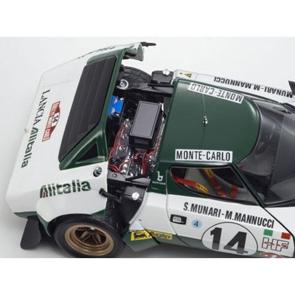 Kyosho KS08130E 1/18 Lancia Stratos HF Monte Carlo 1975 Diecast