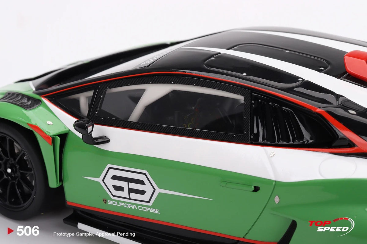 TopSpeed TS0506 1:18 Lamborghini Huracán GT3 EVO2 “Presentation” Resin Model Car