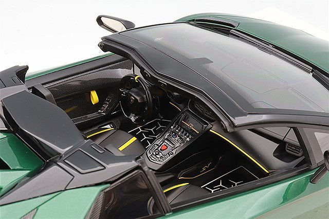 EIDOLON EML007I 1/18 Lamborghini Aventador SV Roadster 2015 Green limited 30pcs