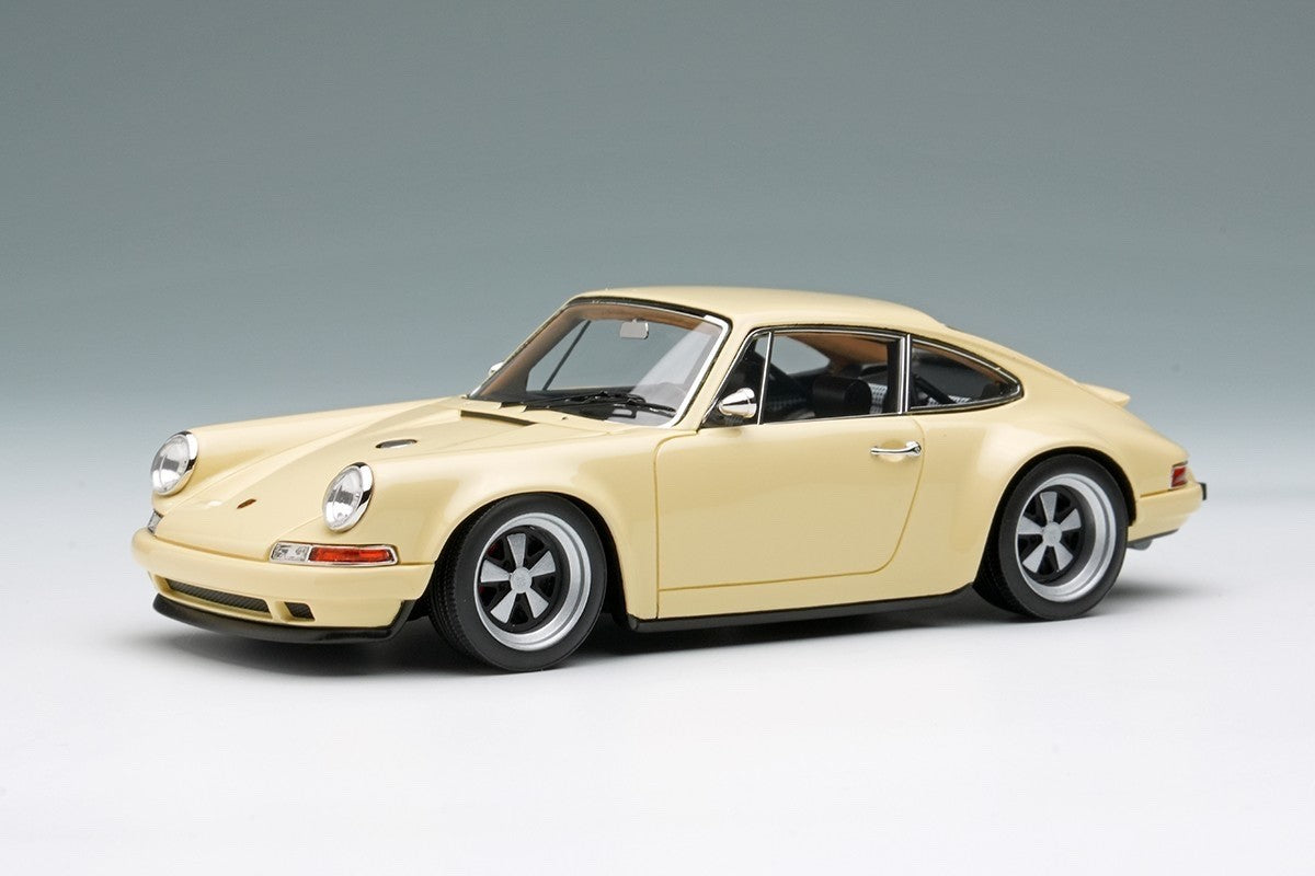 Make Up VISION VM111T 1/43 Singer 911 (964) Coupe – Pastel Yellow