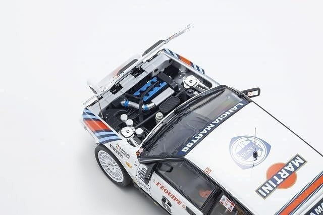 Kyosho KS08960A 1/18 Lancia Delta HF 4WD Monte Carlo Team Lancia Martini 1987 #6
