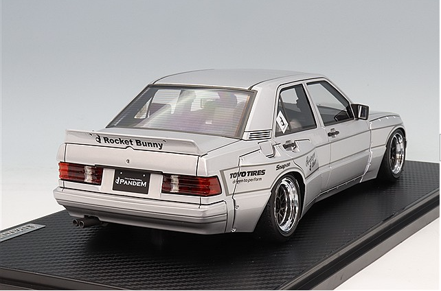 Ignition Model IG3770 1/18 Mercedes-Benz 190E PANDEM 190 Silver