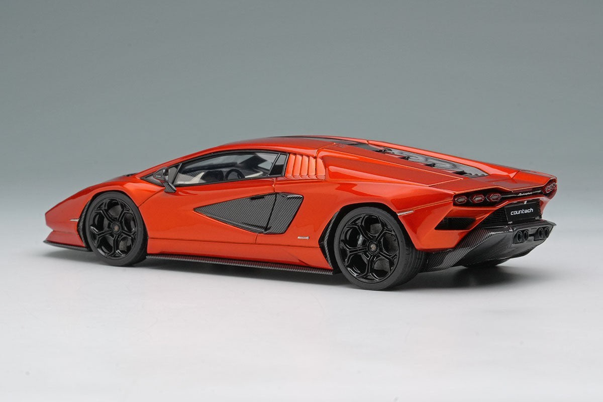 Make Up EIDOLON EM740H 1/43 Lamborghini Countach LPI 800-4 2022 Orange Resin