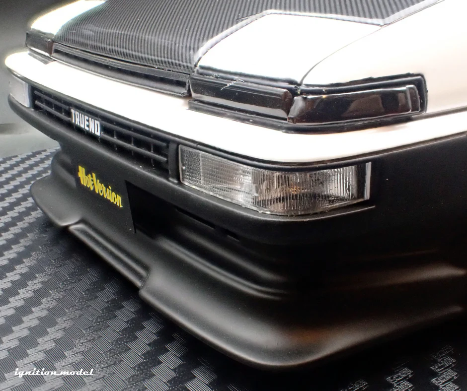 Ignition Model IG3488 1/18 Toyota Trueno AE86 Tsuchiya TK-Street White Resin