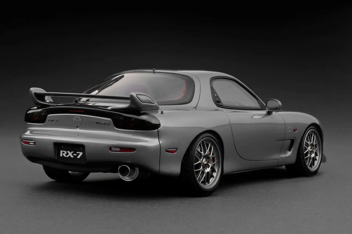 Ignition Model IG3608 1/18 Mazda RX-7 FD3S Spirit R Type A BBS Gray Resin