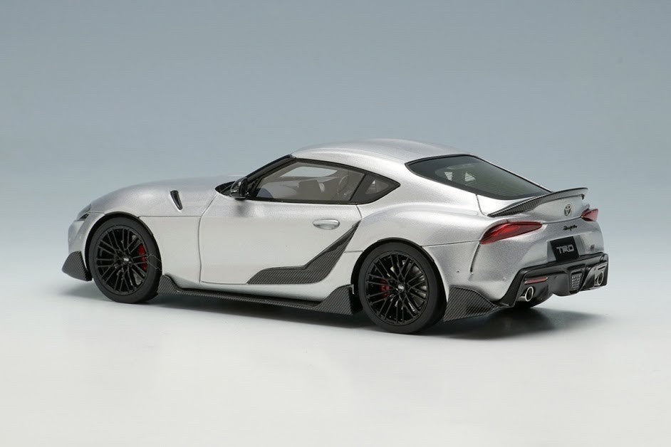 EIDOLON EM502F 1/43 Toyota GR Supra TRD Package Silver Metallic 2019
