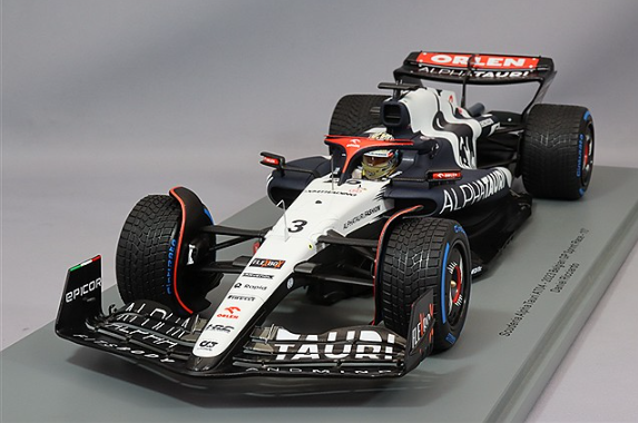 Spark S18S961 1/18 AlphaTauri AT04 Belgium Sprint P10 2023 #3 Multi Resin